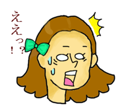 Girl's daily sticker #3297318