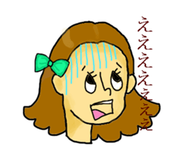 Girl's daily sticker #3297319