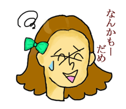 Girl's daily sticker #3297320