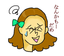 Girl's daily sticker #3297320