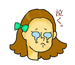 Girl's daily sticker #3297324