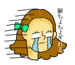 Girl's daily sticker #3297325