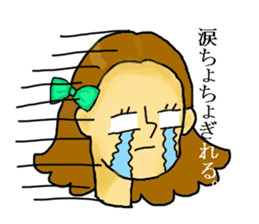 Girl's daily sticker #3297325