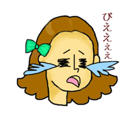 Girl's daily sticker #3297327