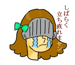 Girl's daily sticker #3297328