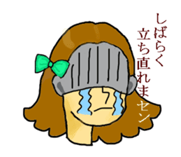 Girl's daily sticker #3297328