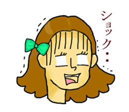 Girl's daily sticker #3297330