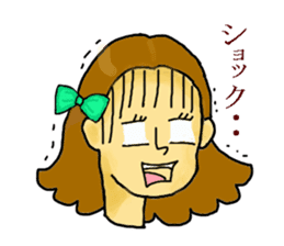 Girl's daily sticker #3297330