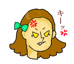 Girl's daily sticker #3297334