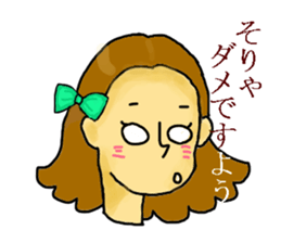 Girl's daily sticker #3297335