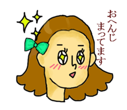 Girl's daily sticker #3297337