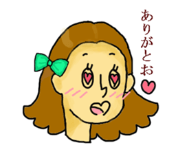 Girl's daily sticker #3297338