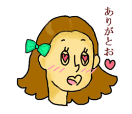 Girl's daily sticker #3297338