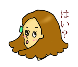 Girl's daily sticker #3297342