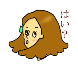 Girl's daily sticker #3297342