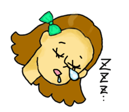 Girl's daily sticker #3297344