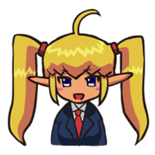 enjoy! hogera-elf (school style) sticker #3297626