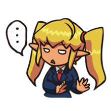 enjoy! hogera-elf (school style) sticker #3297631