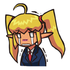 enjoy! hogera-elf (school style) sticker #3297635