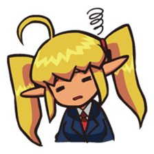 enjoy! hogera-elf (school style) sticker #3297639