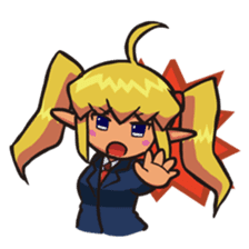 enjoy! hogera-elf (school style) sticker #3297640