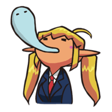 enjoy! hogera-elf (school style) sticker #3297644