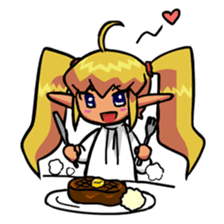 enjoy! hogera-elf (school style) sticker #3297647