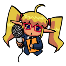 enjoy! hogera-elf (school style) sticker #3297657