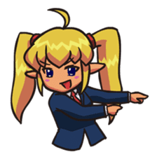 enjoy! hogera-elf (school style) sticker #3297660