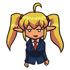 enjoy! hogera-elf (school style) sticker #3297661