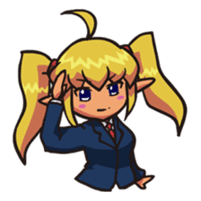 enjoy! hogera-elf (school style) sticker #3297664