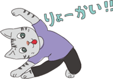 Yoggy Cat sticker #3297725