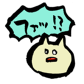 J cat stamp sticker #3297987