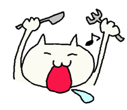 a cat "nekko-san" sticker #3298268