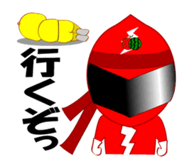 Japanese TOKUSATSU heroes sticker sticker #3298508