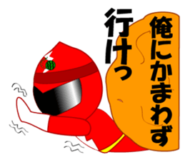 Japanese TOKUSATSU heroes sticker sticker #3298509
