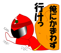 Japanese TOKUSATSU heroes sticker sticker #3298509
