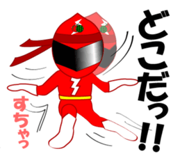 Japanese TOKUSATSU heroes sticker sticker #3298511