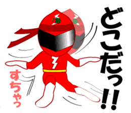 Japanese TOKUSATSU heroes sticker sticker #3298511
