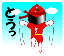 Japanese TOKUSATSU heroes sticker sticker #3298512