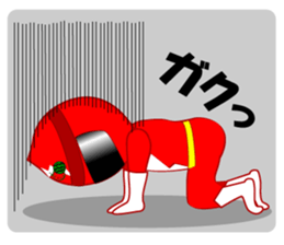 Japanese TOKUSATSU heroes sticker sticker #3298518