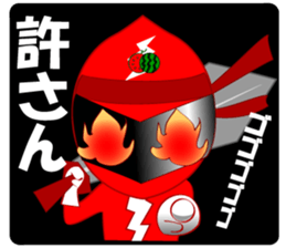 Japanese TOKUSATSU heroes sticker sticker #3298520
