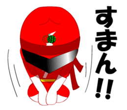 Japanese TOKUSATSU heroes sticker sticker #3298521