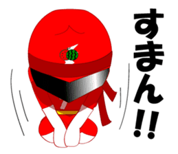 Japanese TOKUSATSU heroes sticker sticker #3298521