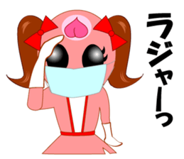 Japanese TOKUSATSU heroes sticker sticker #3298527