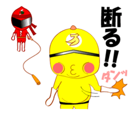 Japanese TOKUSATSU heroes sticker sticker #3298528
