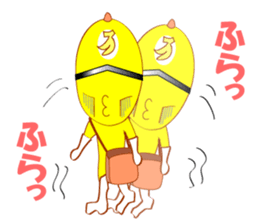 Japanese TOKUSATSU heroes sticker sticker #3298539