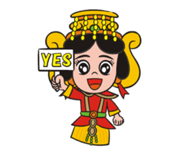 Lucky God came sticker #3298560