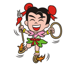 Lucky God came sticker #3298568