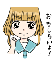 Anime love girl sticker #3298880